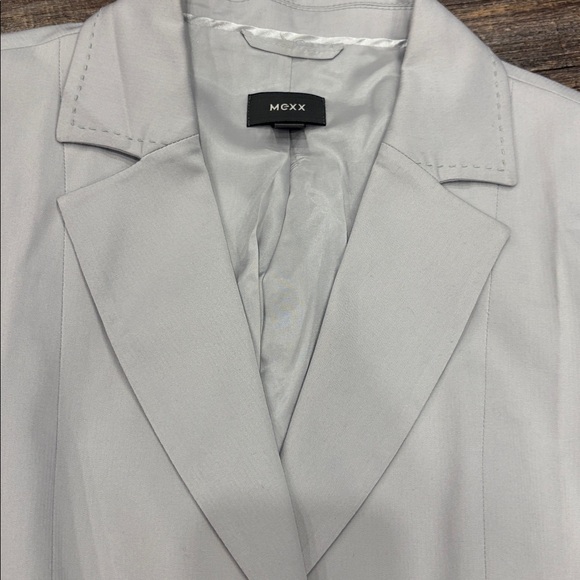 Mexx Light Gray Blazer Jacket - Picture 5 of 5